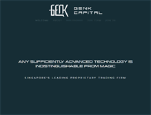 Tablet Screenshot of genkcapital.com